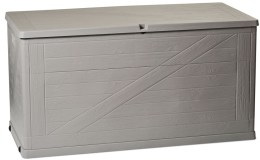 WOOD zahradn&iacute; plastov&yacute; &uacute;ložn&yacute; box 420 L - grafit