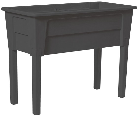 NIAGARA vyv&yacute;&scaron;en&yacute; plastov&yacute; květin&aacute;č BEZ V&Iacute;KA - grafit