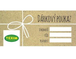 D&Aacute;RKOV&Yacute; POUKAZ V HODNOTĚ 5000 KČ