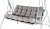 Sed&aacute;k 130x48x10cm Grey